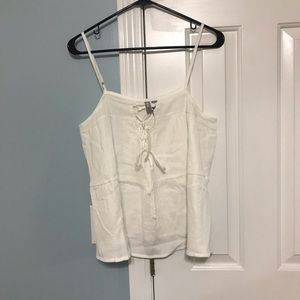 Lattice cami sun top